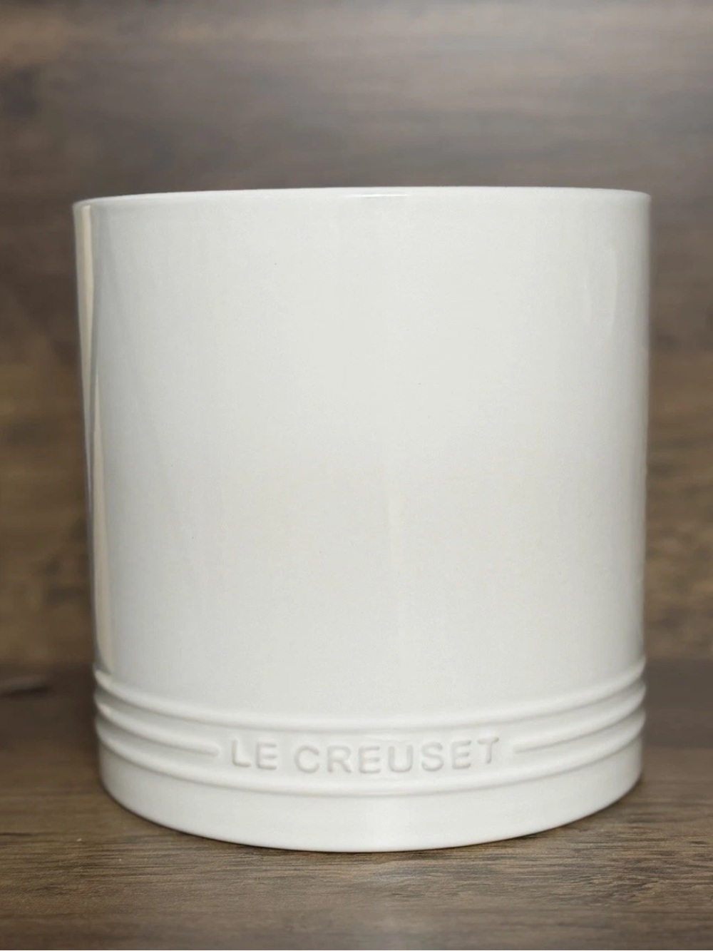 Le Creuset Stoneware Signature Utensil
Crock, 2.5L~2.7 Qt., WHITE